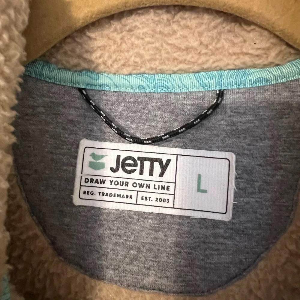 Jetty Tan/Rust Heavyweight Fleece Pullover - Picture 7 of 8